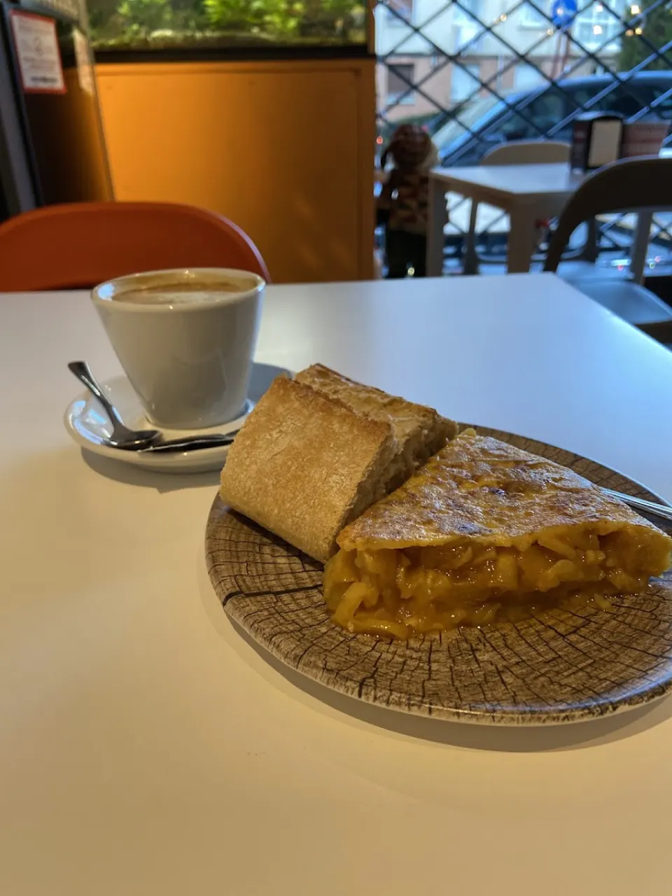 Tortilla en Bar Txistera
