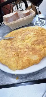 Tortilla de patata en Bar Enredo, A Estrada