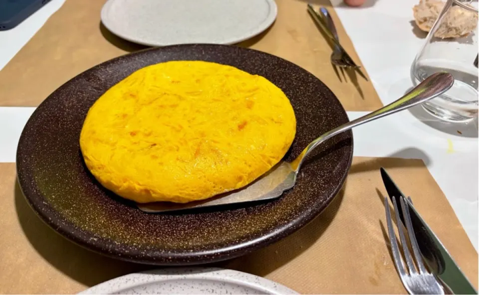 Tortilla en Mesón O'pote