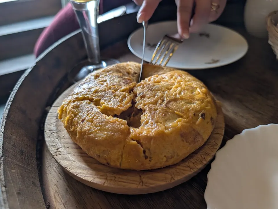 Tortilla en Bar Entreportas-Multitasca