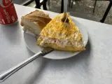 Tortilla de patata en Bar la Unión, Laudio