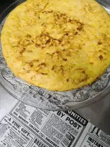 Tortilla de patata en Novo Alento Bakery Coffee, Celanova