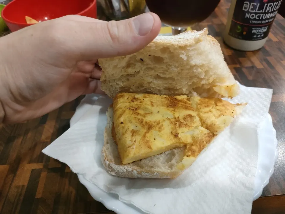 Tortilla en Lareca