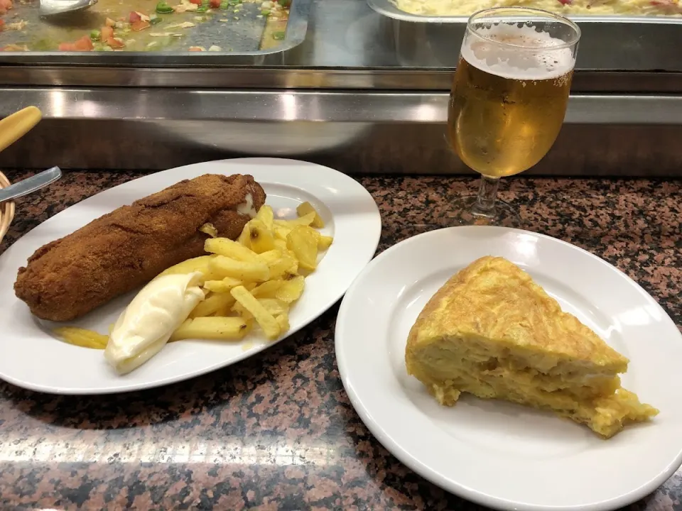 Tortilla en Café Santa Marta Bar