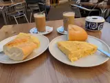 Tortilla de patata en El Farol, Majadahonda