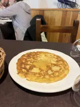 Tortilla de patata en Asador Ixarso, Benasque