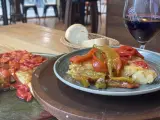 Tortilla de patata en La Concordia, Logroño