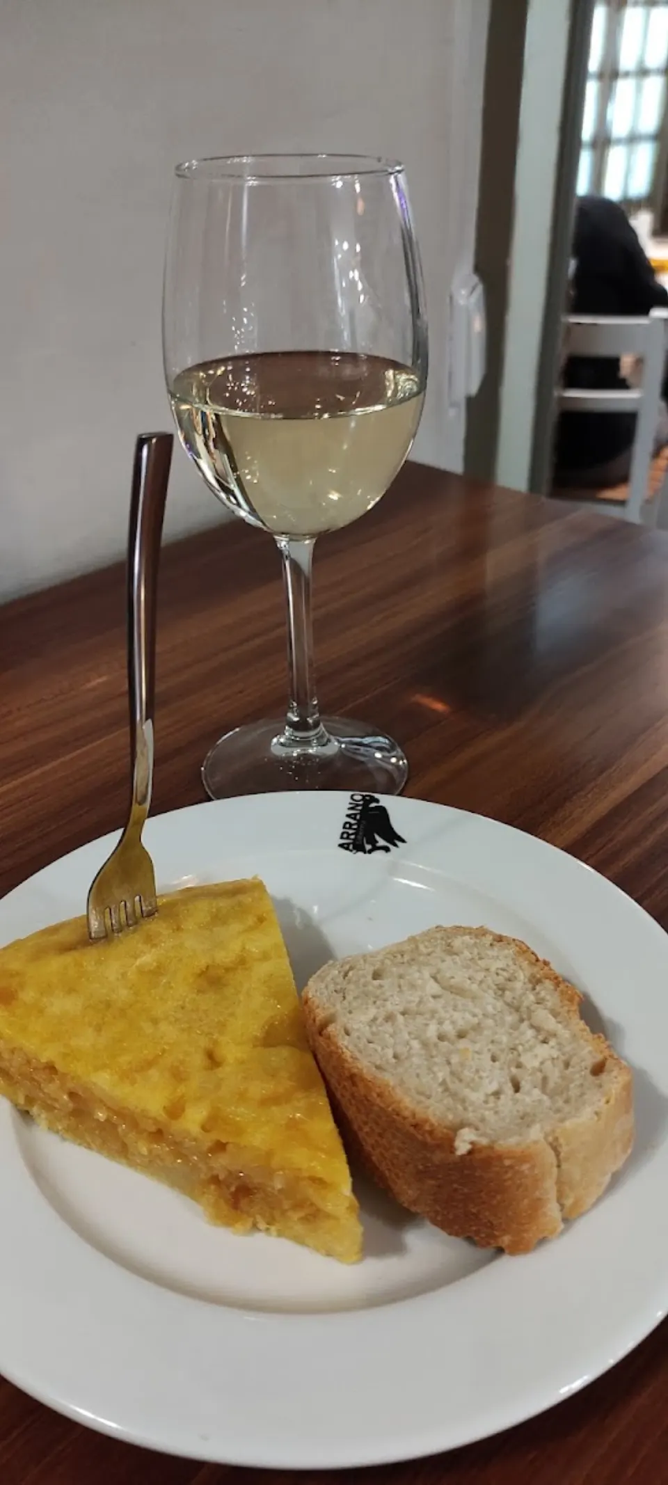 Tortilla en Arrano Taberna