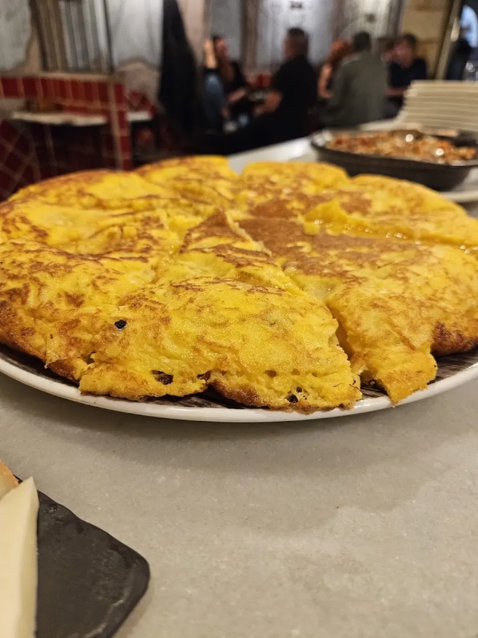 Tortilla en Tapería Arco da Vella