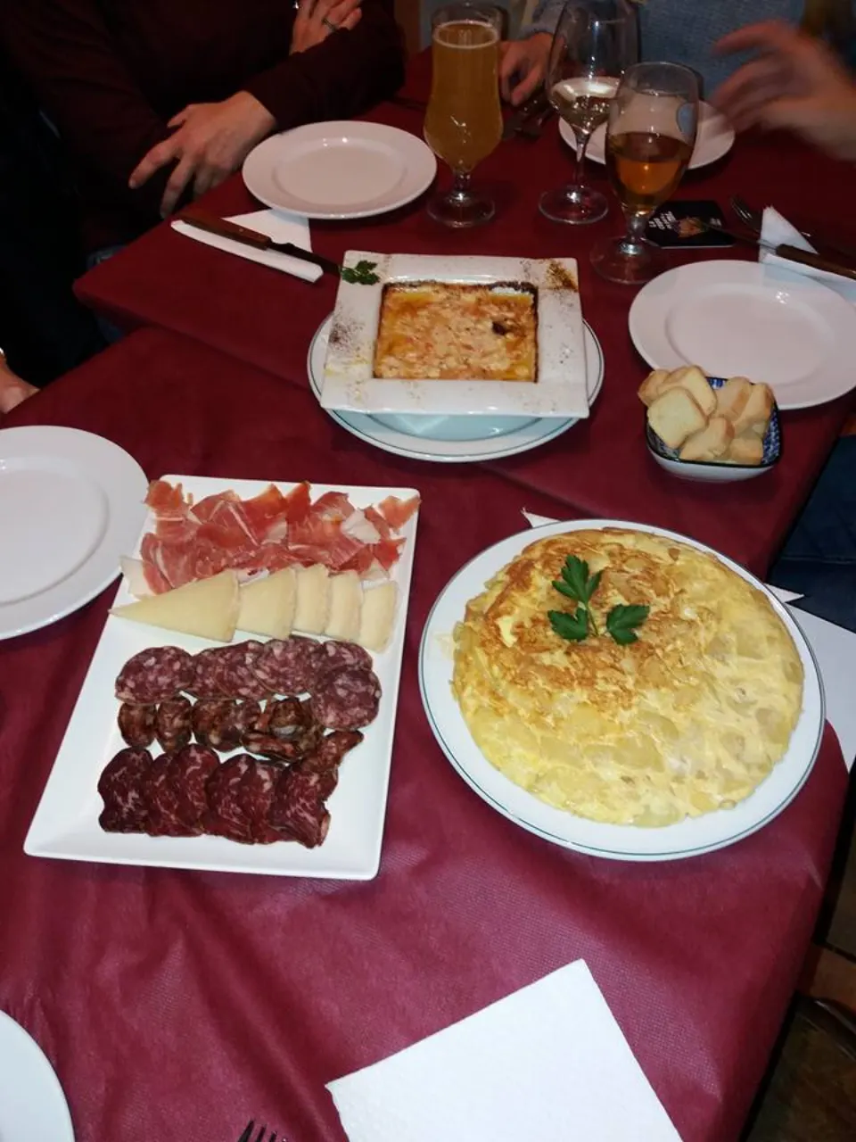 Tortilla en Tasquita del Mar