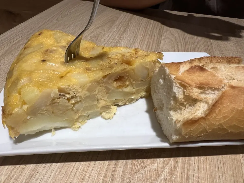 Tortilla en Garoa