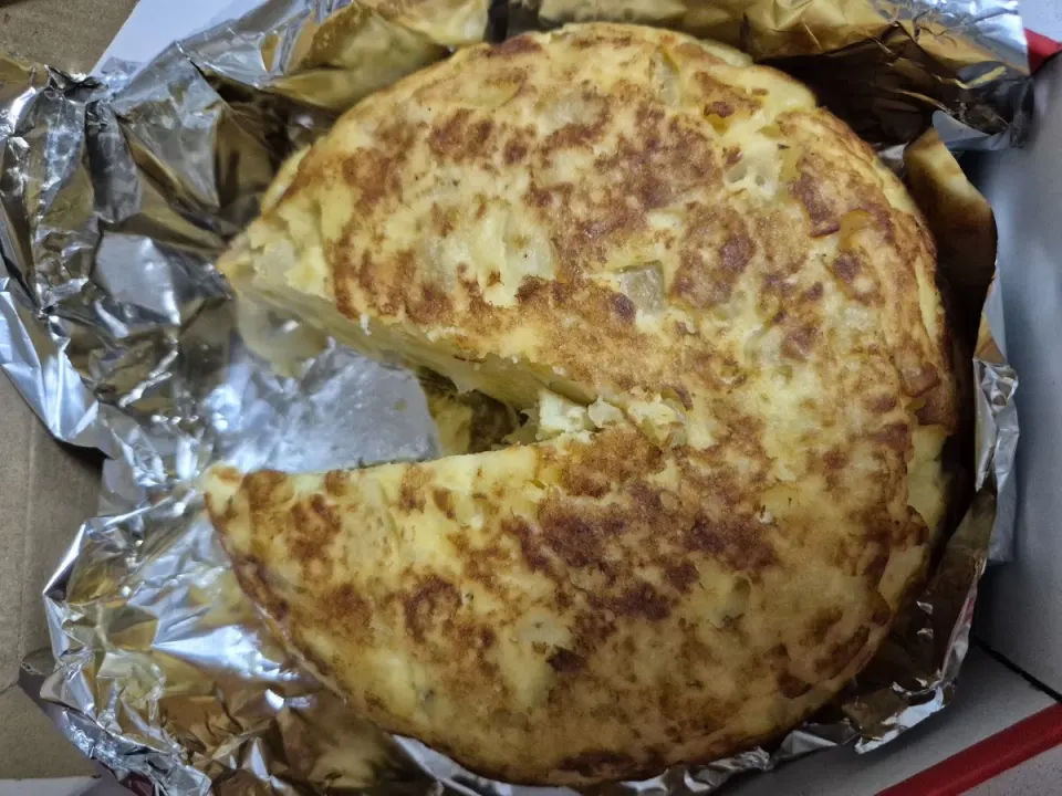 Tortilla en Saboreando