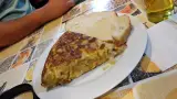 Tortilla de patata en La Taberna Manchega, Leganés