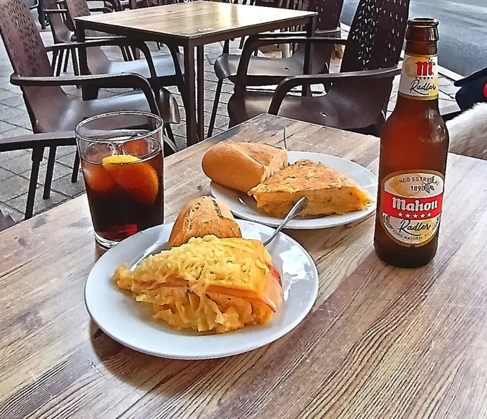 Tortilla en Rugby Bar la Central