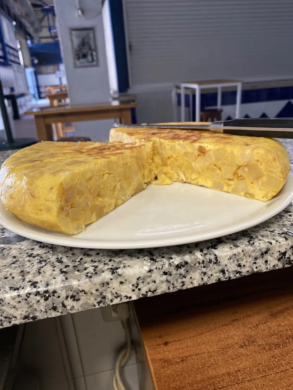 Tortilla en Bar Casa Puntera