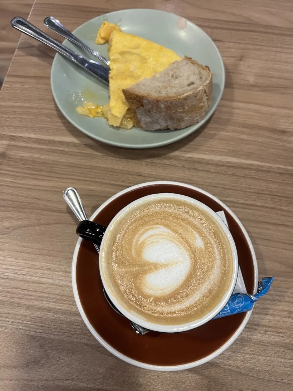 Tortilla en Kaldi Coffee