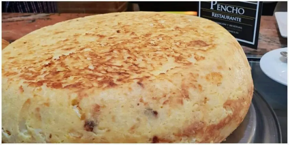 Tortilla en Bar Restaurante Pencho