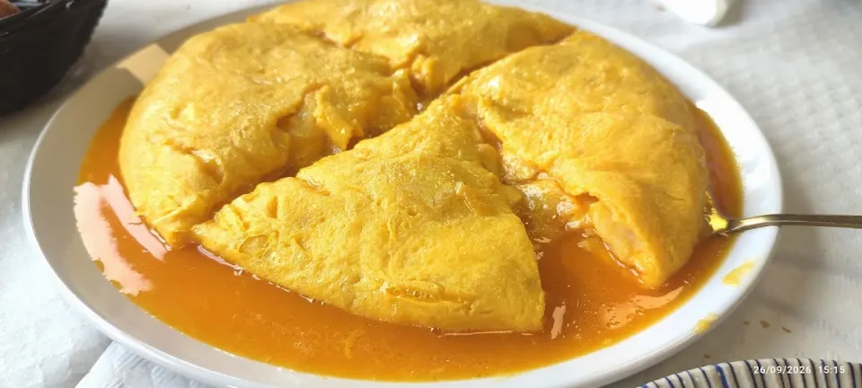 Tortilla en Mesón Café de Segundo