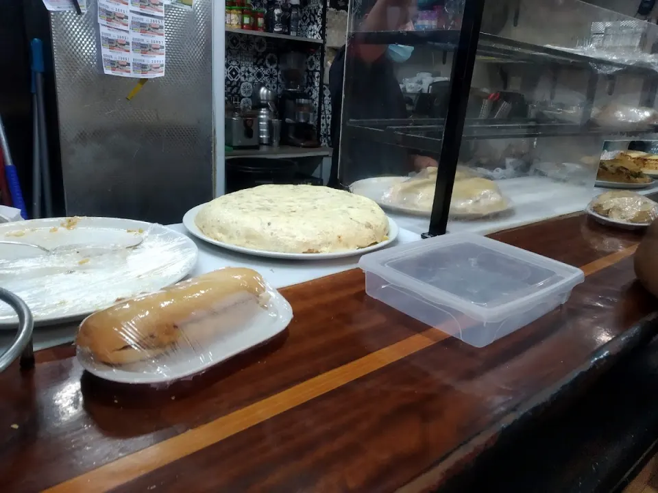 Tortilla en Café Bar la Plaza