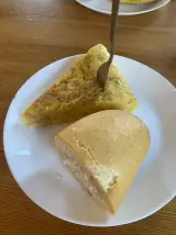 Tortilla de patata en Taberna Patxi 2, Amurrio