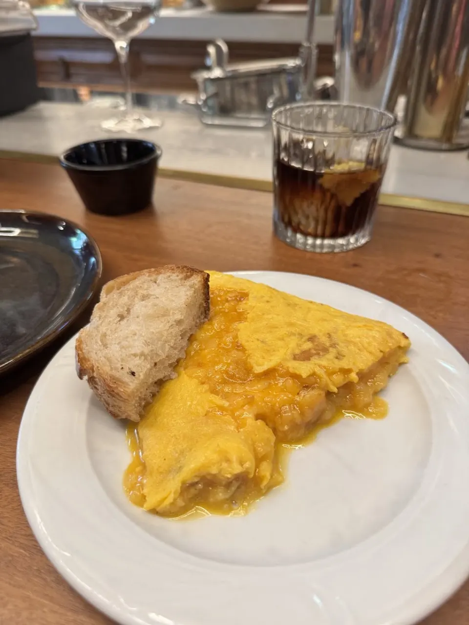 Tortilla en Restaurante Colósimo