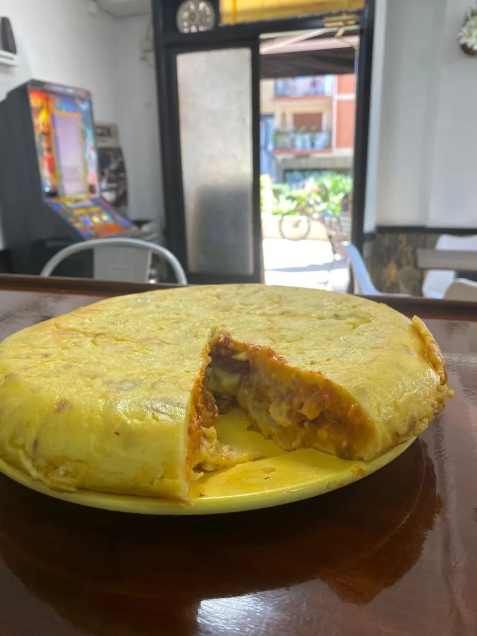 Tortilla en Zugaitz Taberna