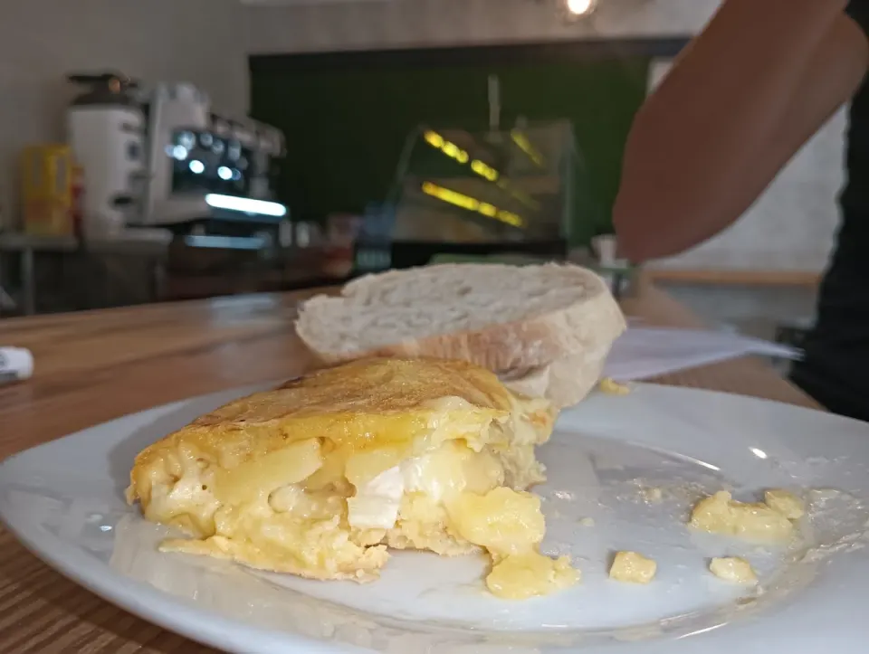 Tortilla en Bar el Huevo Estrellado