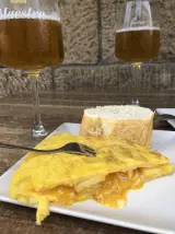 Tortilla de patata en Ajuria Taberna, Getxo