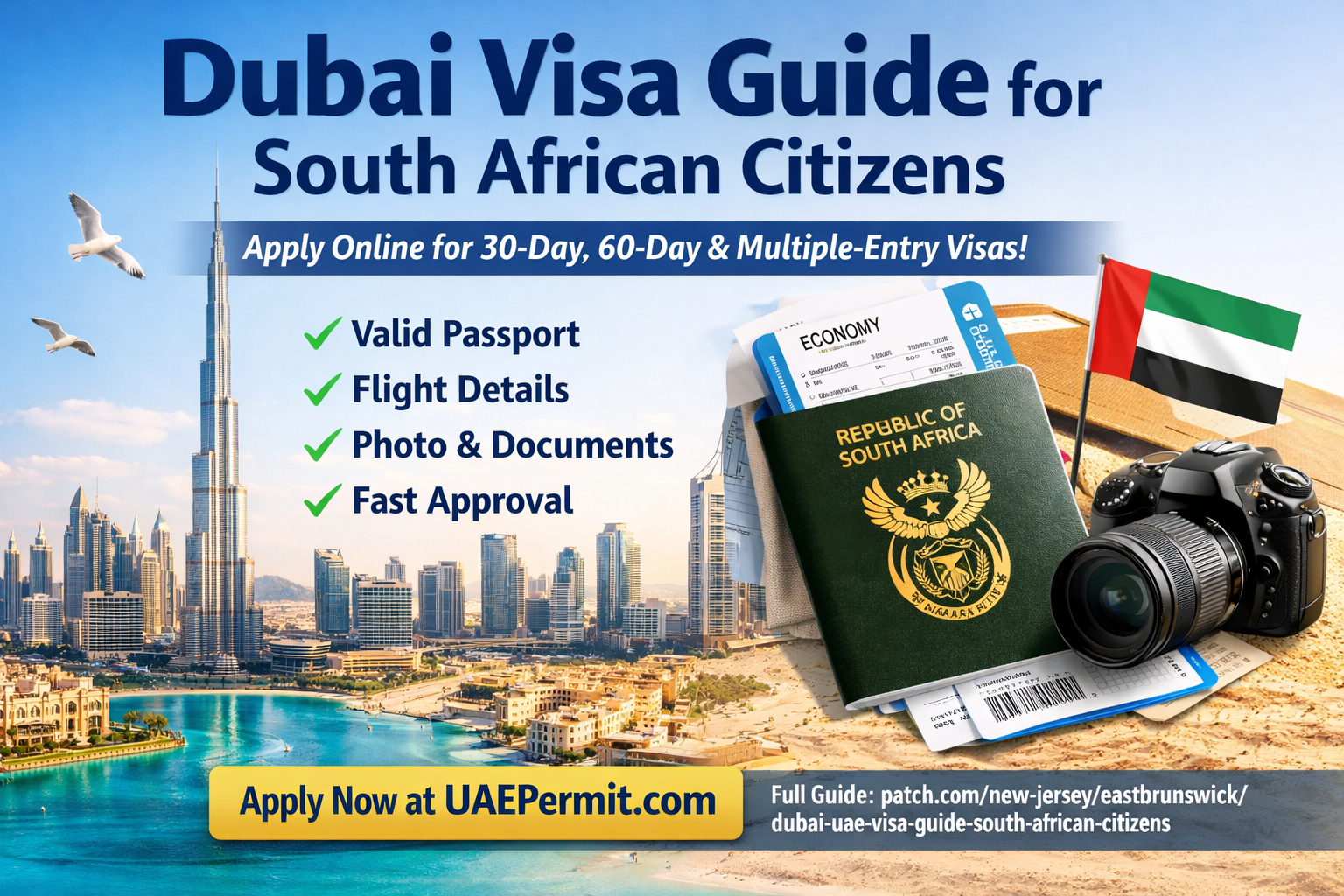 Dubai Visa Guide for South African Citizens (2026 Update)