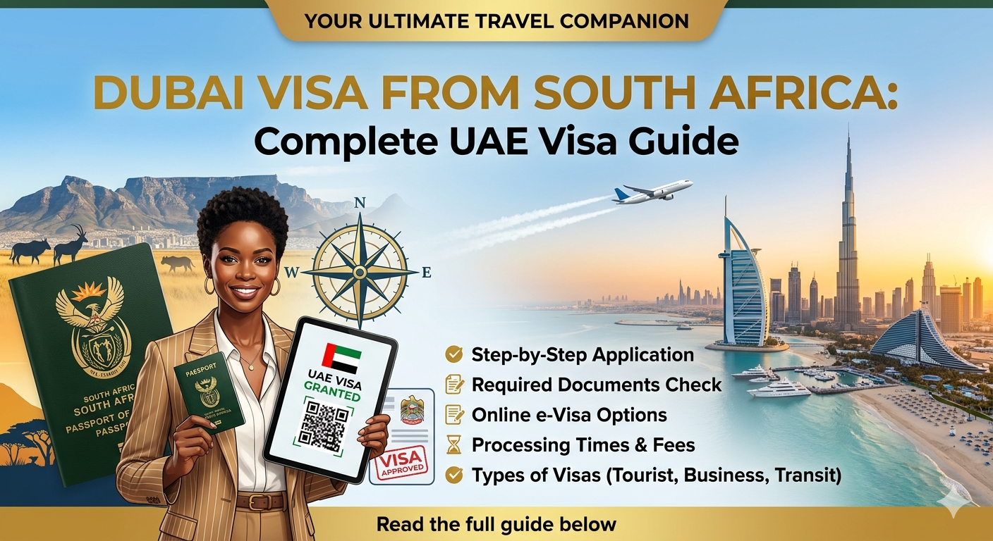 Dubai Visa from South Africa: Complete UAE Visa Guide for South African Citizens (2026)