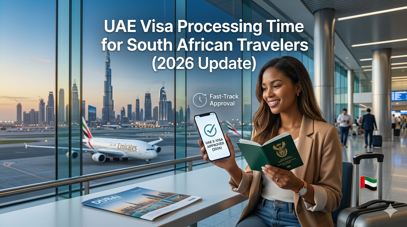UAE Visa Processing Time for South African Travelers (2026 Update)