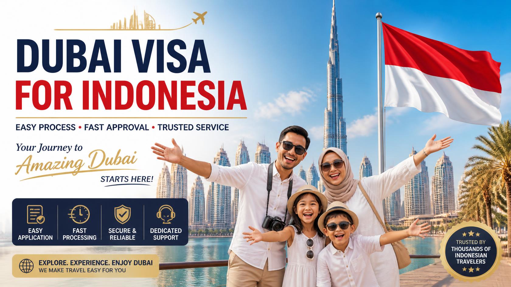 Dubai Visa for Indonesian Citizens: How to Apply for a Dubai Visa Online