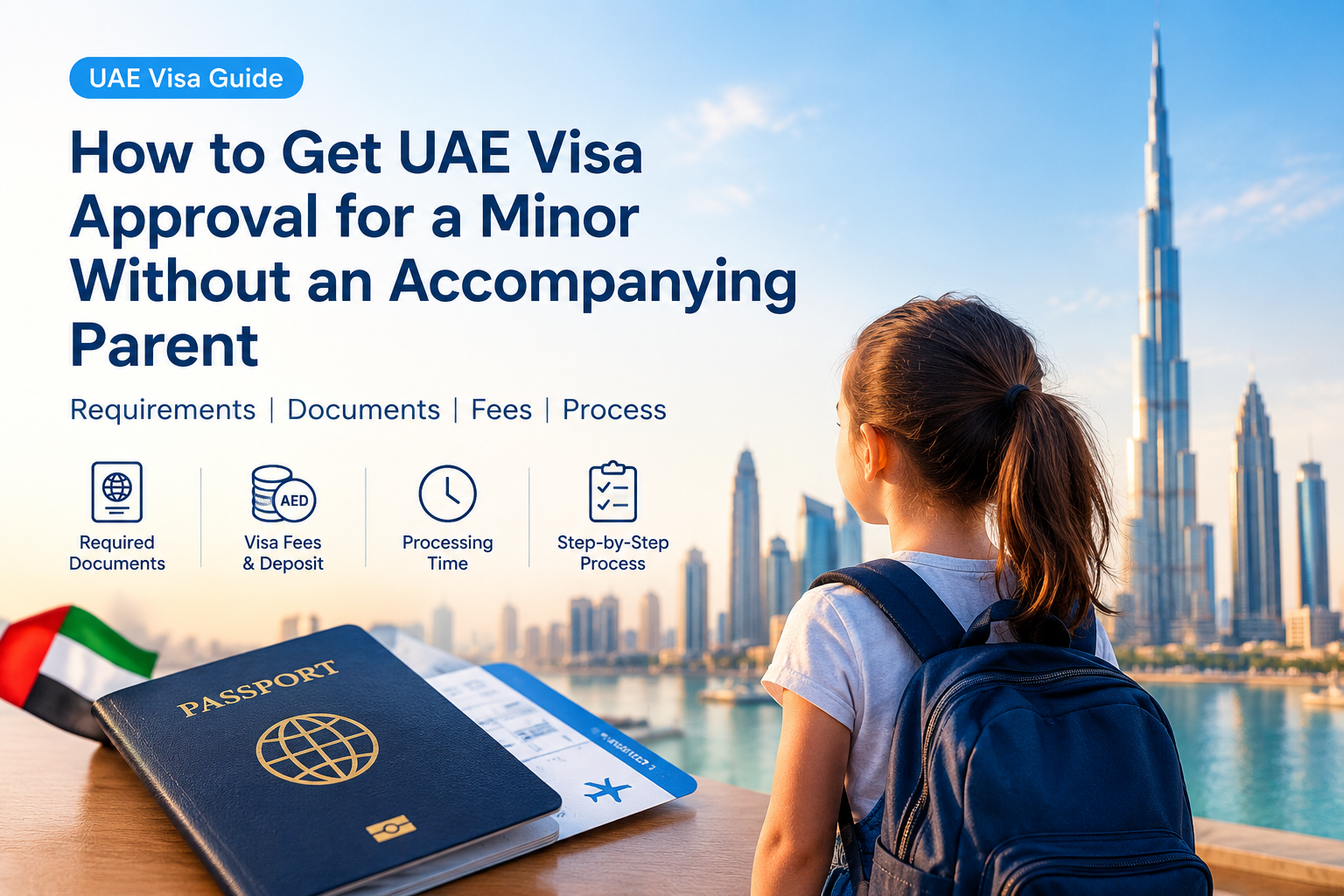 Dubai Visa for Minor Without Parent: Complete Guide
