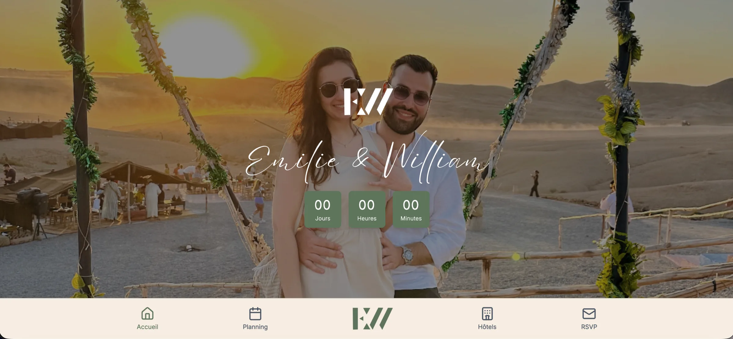 Mariage Emy & William