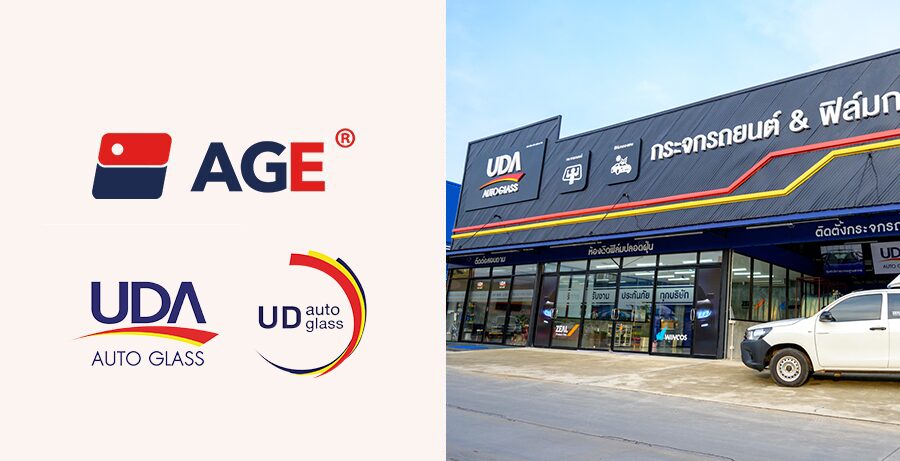 AGE ขยายเครือข่ายในเอเชียตะวันออกเฉียงใต้ ร่วมมือเชิงกลยุทธ์กับ UDA Auto Glass และ UD Auto Glass