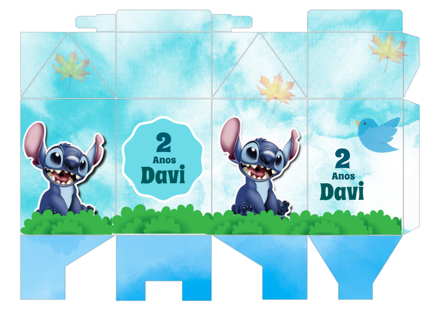 Caixa Milk Stitch para Aniversário | Edite Online Caixa Milk Stitch para Aniversário | Edite Online
