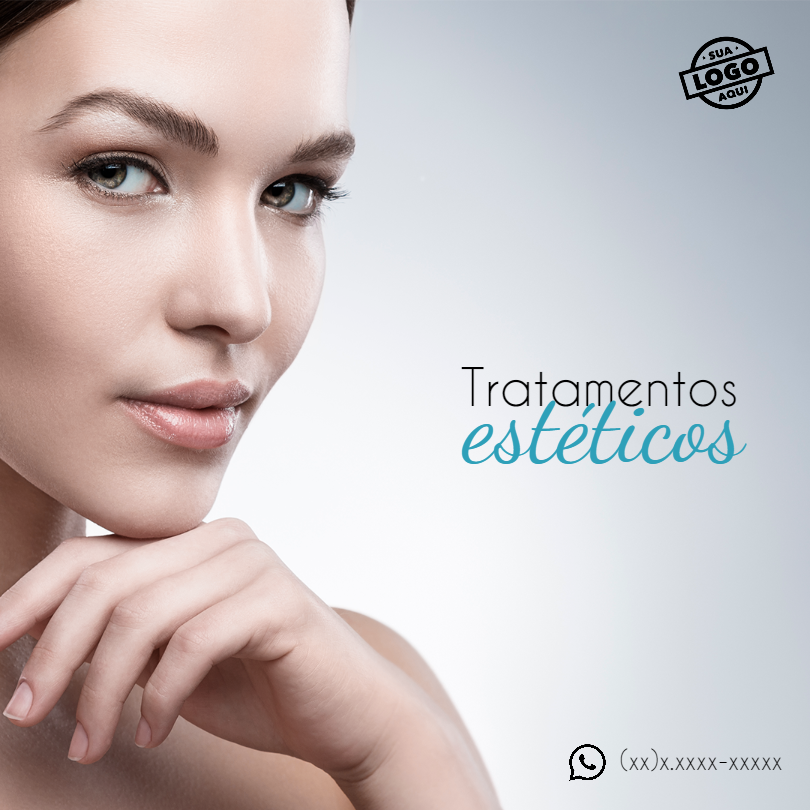 Post para Clínica de Estética Editável Online para Divulgar Post para Clínica de Estética Editável Online para Divulgar