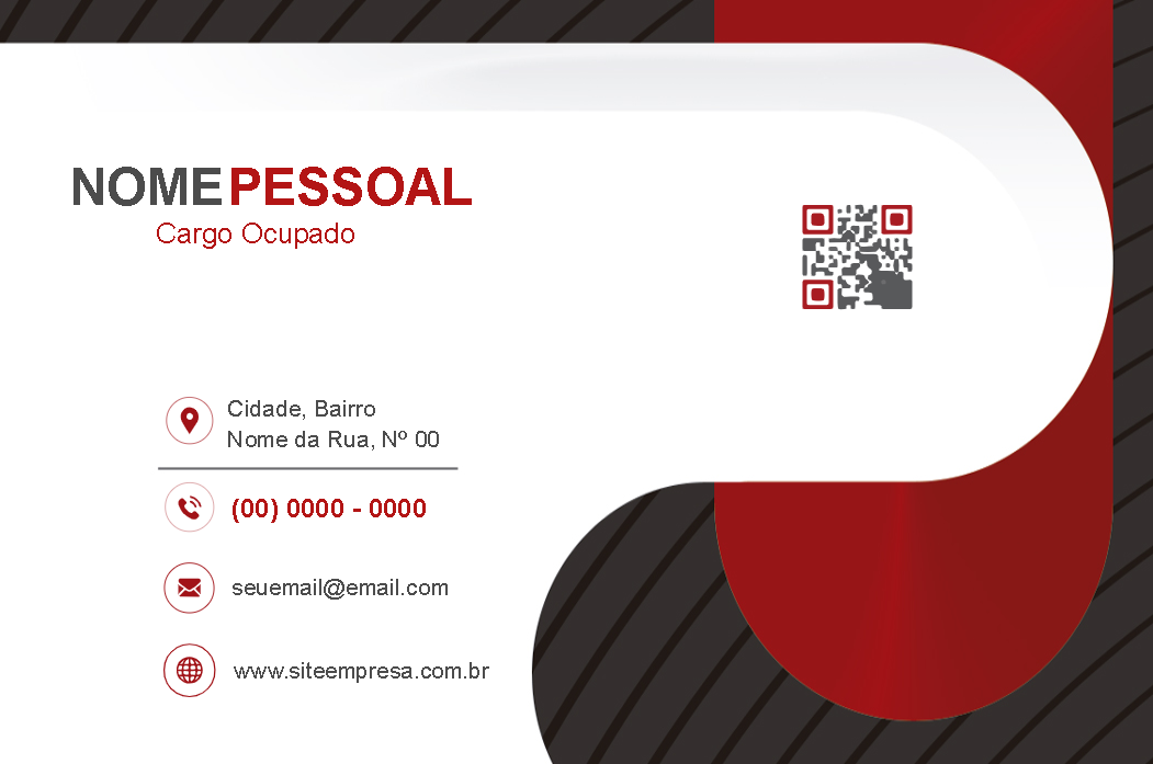 Cartão de Visita Moderno e Abstrato para Editar Online Cartão de Visita Moderno e Abstrato para Editar Online