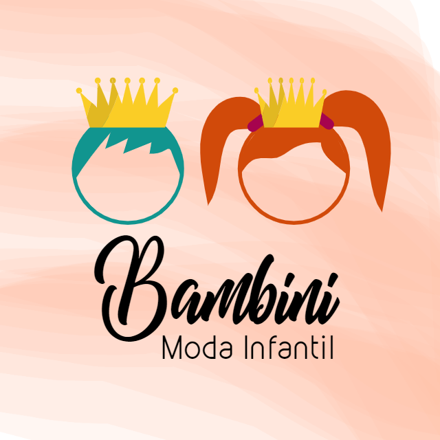 Logo Loja Infantil com Coroas para Editar Online Logo Loja Infantil com Coroas para Editar Online