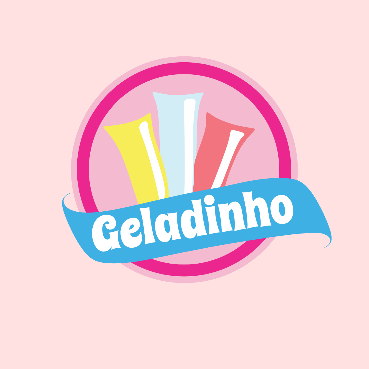 Logo Geladinho Colorido para Editar e Baixar Online Logo Geladinho Colorido para Editar e Baixar Online