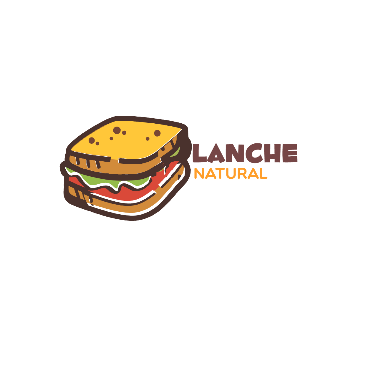 Logo para Lanche Natural para Editar e Baixar Online Logo para Lanche Natural para Editar e Baixar Online