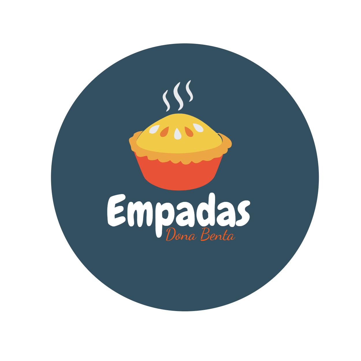 Logo para Empadas com Ilustração Saborosa para Editar Online Logo para Empadas com Ilustração Saborosa para Editar Online
