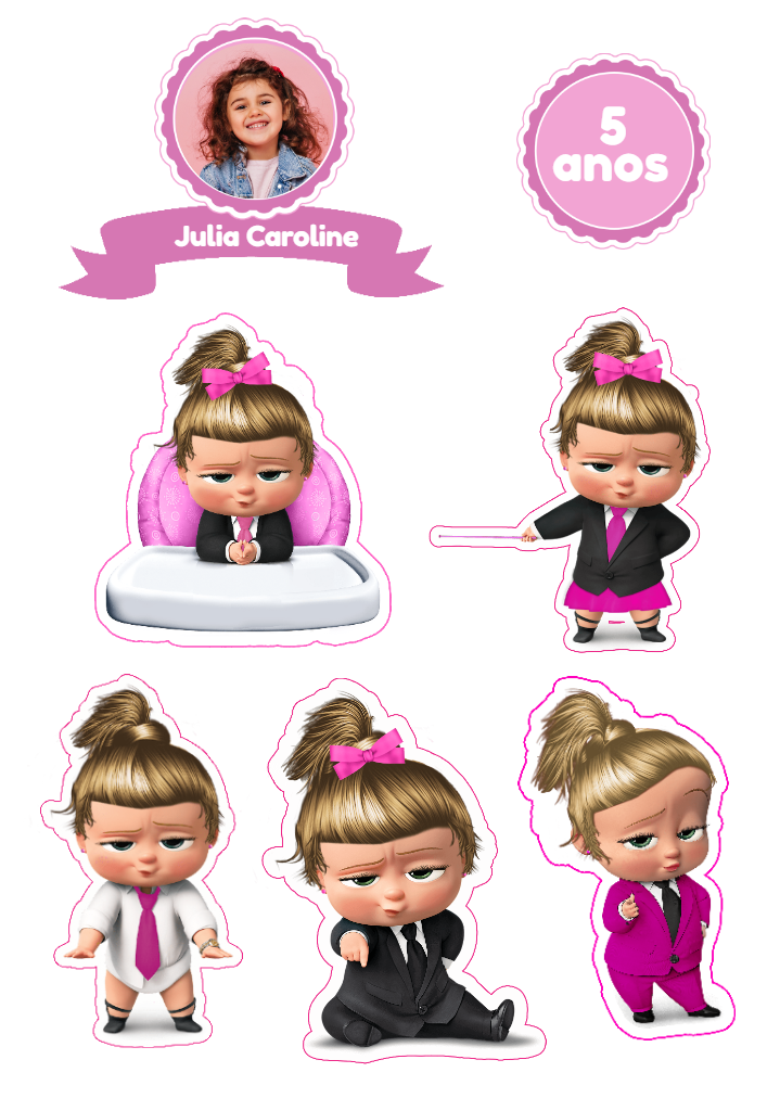 Topo de Bolo A Poderosa Chefinha para Editar e Imprimir Grátis Topo de Bolo A Poderosa Chefinha para Editar e Imprimir Grátis