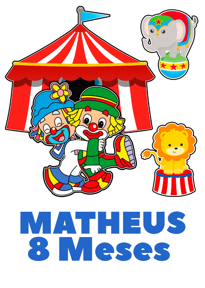 Topo de Bolo Aniversário Patati e Patatá para Editar Online Topo de Bolo Aniversário Patati e Patatá para Editar Online