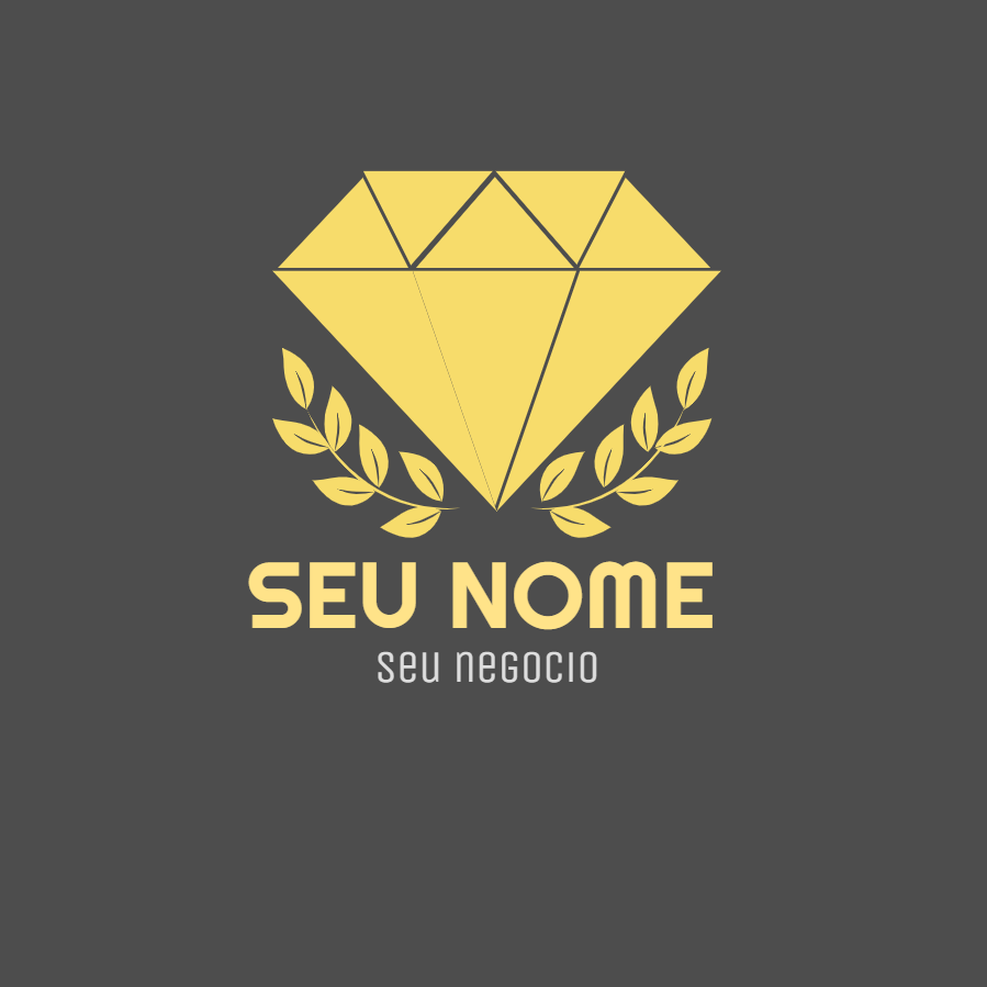 Logo Diamante Editável Online para Criar sua Marca Logo Diamante Editável Online para Criar sua Marca