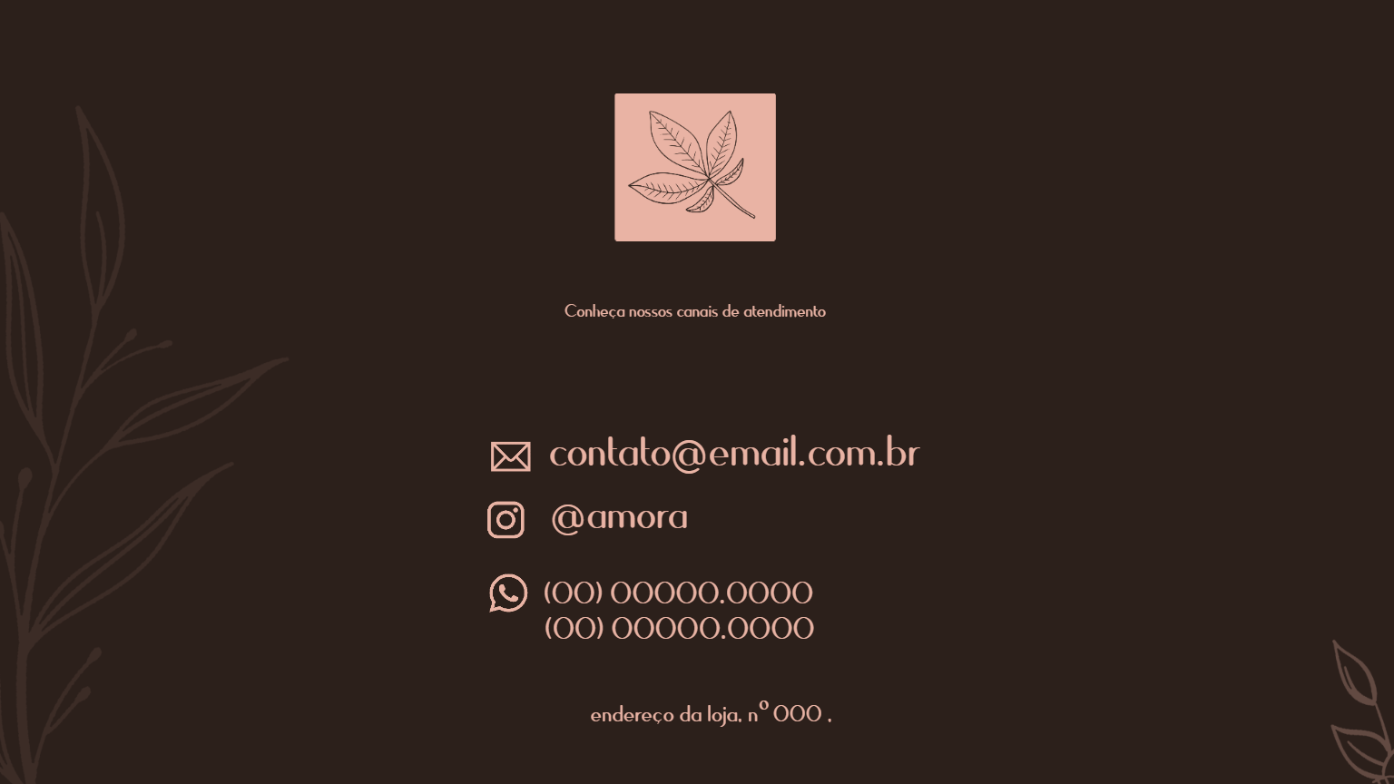 Cartão de Visita Digital Vestuário Elegante para Editar Online Cartão de Visita Digital Vestuário Elegante para Editar Online