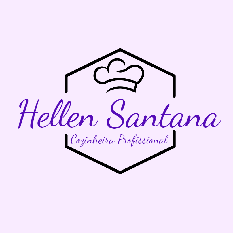 Logo Cozinheira Profissional Editável com Chapéu de Chef Logo Cozinheira Profissional Editável com Chapéu de Chef