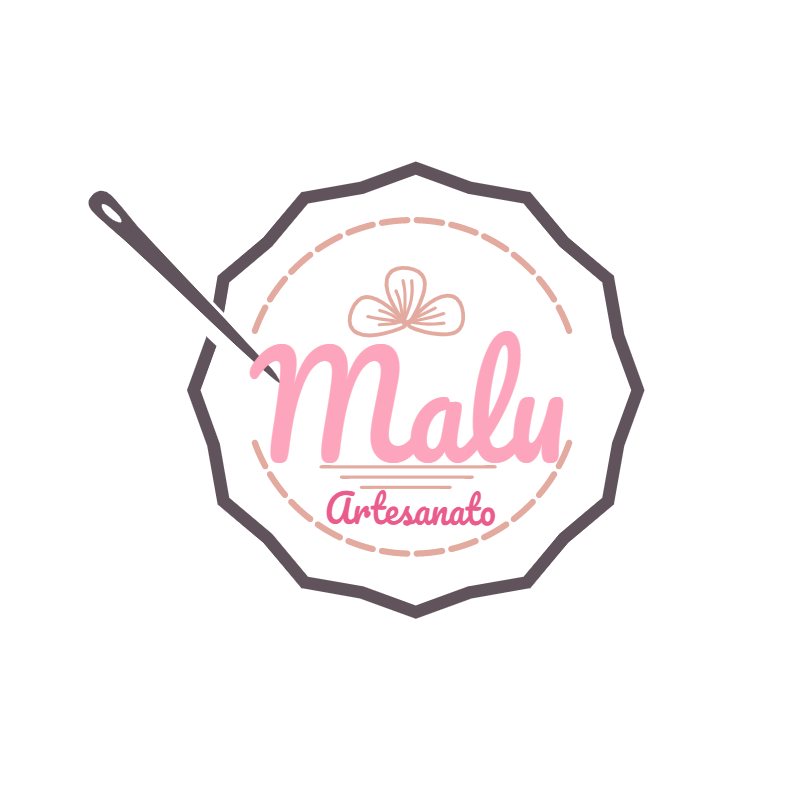 Logo Editável para Artesanato com Agulha e Linha para Editar Logo Editável para Artesanato com Agulha e Linha para Editar