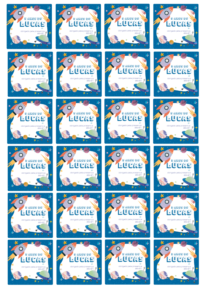 Tag de Agradecimento Aniversário Espaço para Editar Online Tag de Agradecimento Aniversário Espaço para Editar Online