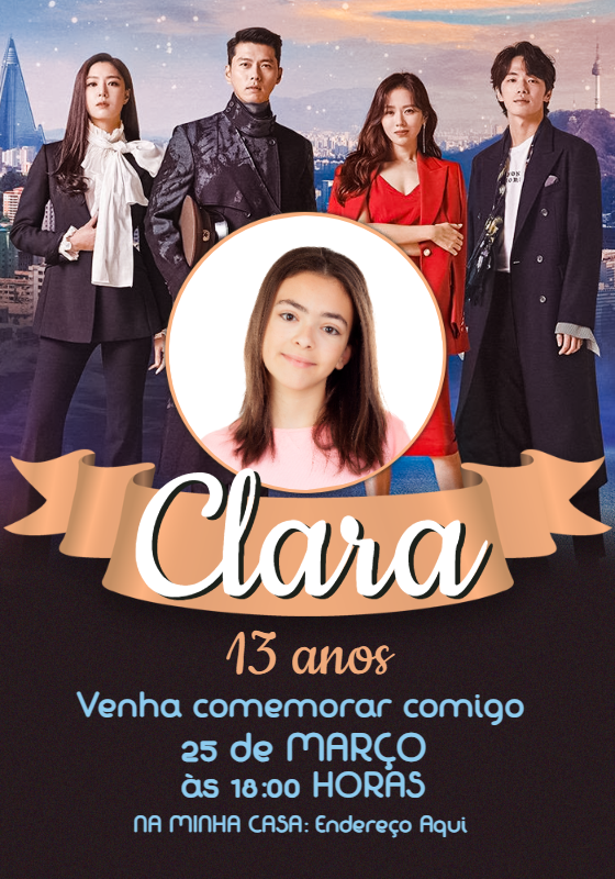 Convite Aniversário Pousando no Amor com Foto para Editar Online Convite Aniversário Pousando no Amor com Foto para Editar Online